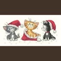 Image of Heritage Christmas Kittens - Evenweave Cross Stitch