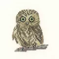 Image of Heritage Little Owl - Aida Cross Stitch Kit
