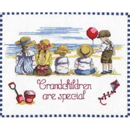 Faye Whitaker Grandchildren are Special Cross Stitch Kit