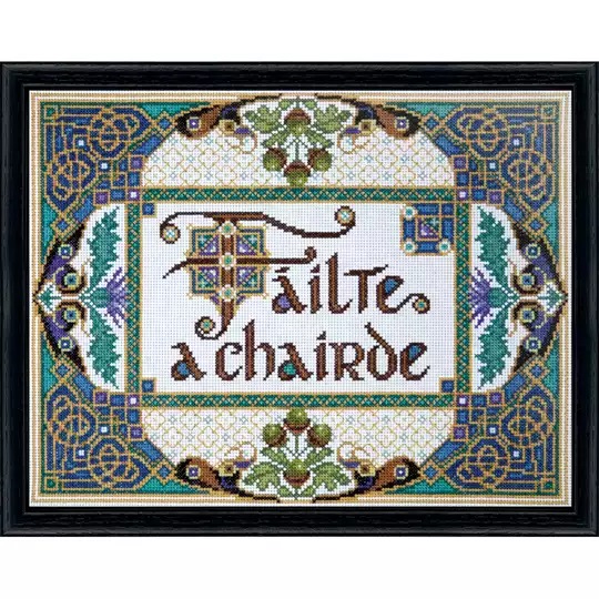 Image 1 of Design Works Crafts Welcome Friends Cross Stitch Kit