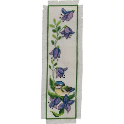 Permin Bluebell Bookmark Cross Stitch Kit
