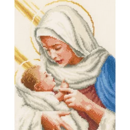 Vervaco Mary and Jesus Cross Stitch Kit
