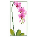 Image of Heather Anne Designs Orchid Cross Stitch Kit