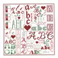 Image of Heather Anne Designs Alphabet Sampler Cross Stitch Kit