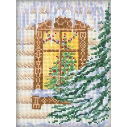RTO Winter Window Christmas Cross Stitch Kit