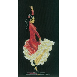 RTO Flamenco Dancer Cross Stitch Kit