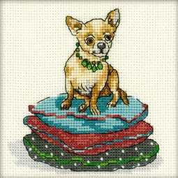 RTO Chihuahua Ginger Cross Stitch Kit