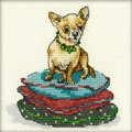 Image of RTO Chihuahua Ginger Cross Stitch Kit