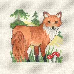 Permin Fox Cross Stitch Kit