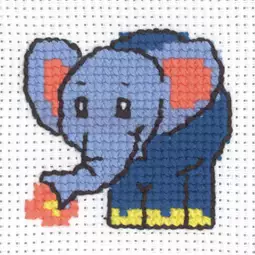 Permin Elephant Cross Stitch Kit