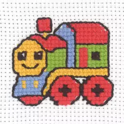 Permin Train Cross Stitch Kit