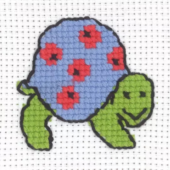 Image 1 of Permin Turtle Cross Stitch Kit