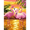Image of Royal Paris Flamingos Tapestry Canvas