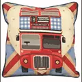 Image of Anchor London Bus Cushion Tapestry Kit