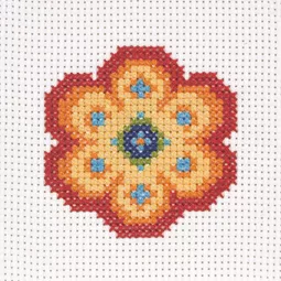 Anchor Flower Cross Stitch Kit