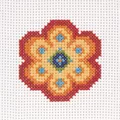 Image of Anchor Flower Cross Stitch Kit