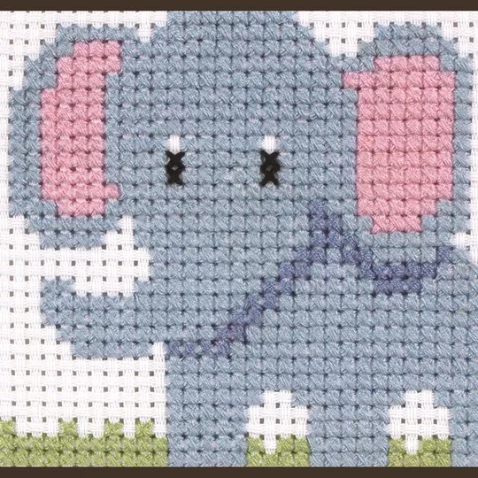 Image 1 of Anchor Elephant Cross Stitch Kit
