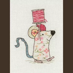 Anchor Mousey the Mouse Cross Stitch Kit