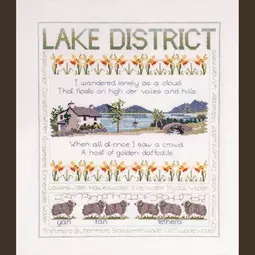Derwentwater Designs Lake District Cross Stitch Kit