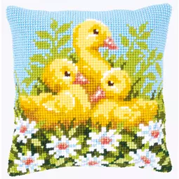 Vervaco Duckling Cushion Cross Stitch Kit