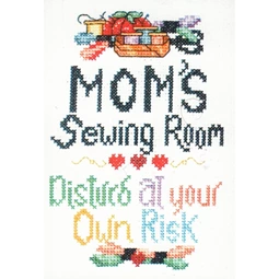 Bobbie G Designs Mom's Sewing Room Cross stitch Chart