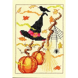 Bobbie G Designs For the Witches of Salem Cross Stitch Kit