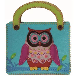 Kleiber Blue Owl Bag Craft Kit