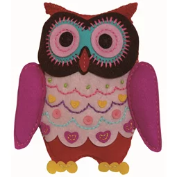 Kleiber Red Owl Toy Craft Kit