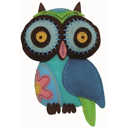Kleiber Blue Owl Toy Craft Kit