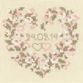 Image of RIOLIS From All Heart Wedding Sampler Cross Stitch Kit