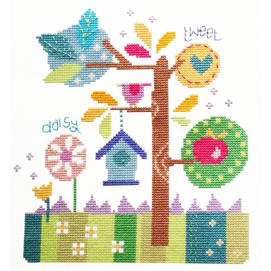 Image 1 of Stitching Shed In The Garden Cross Stitch Kit