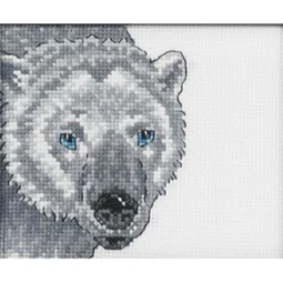 Permin Polar Bear Cross Stitch Kit