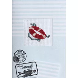 Luca-S Lifebelt Card Cross Stitch Kit