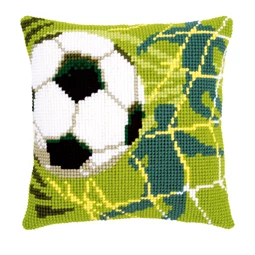 Vervaco Football Cushion Cross Stitch Kit