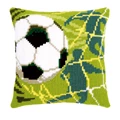 Image of Vervaco Football Cushion Cross Stitch Kit