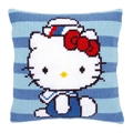 Image of Vervaco Hello Kitty Marine Cushion Cross Stitch