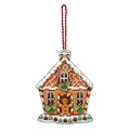 Image of Dimensions Gingerbread House Ornament Christmas Cross Stitch Kit