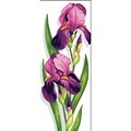 Image of Royal Paris Irises Tapestry Canvas