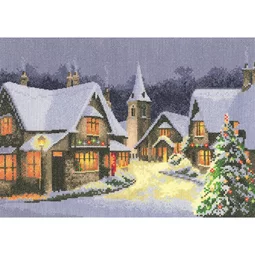 Heritage Christmas Village - Aida Cross Stitch Kit