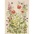 Image of Permin Summer Flowers Cross Stitch Kit