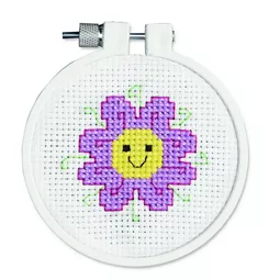 Janlynn Flower Power Cross Stitch Kit