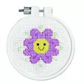 Image of Janlynn Flower Power Cross Stitch Kit
