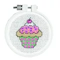Image of Janlynn Cupcake Cross Stitch Kit