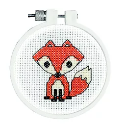 Janlynn Fox Cross Stitch Kit