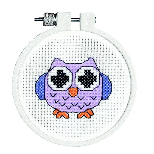 Image 1 of Janlynn Owl Cross Stitch Kit
