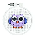 Image of Janlynn Owl Cross Stitch Kit