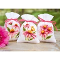 Image of Vervaco Echinacea &amp; Butterflies Bags (Set of 3) Cross Stitch Kit
