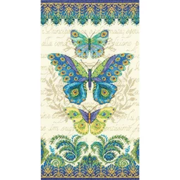 Dimensions Peacock Butterflies Cross Stitch Kit