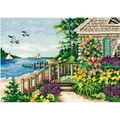 Image of Dimensions Bayside Cottage Cross Stitch Kit
