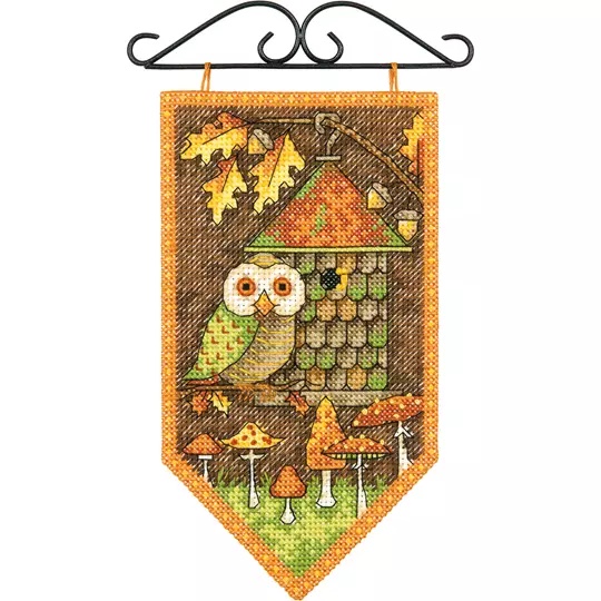 Image 1 of Dimensions Fall Banner Cross Stitch Kit